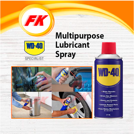 277ML WD-40 Multi Purpose Lubricant Spray