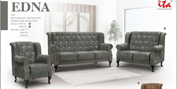 ITA OFFICE SOFA SET - EDNA 1901