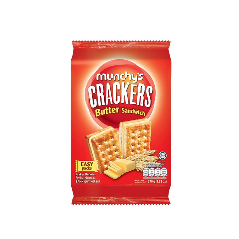Munchy's Crackers Butter Sandwich 313g