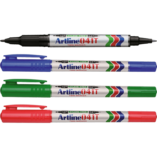 ARTLINE 041T PERMANENT TWIN MARKER