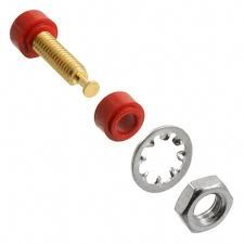 Fluke PJKPL 3542-3 Pin Tip Jack Gold Pl 10/pkg (orange)