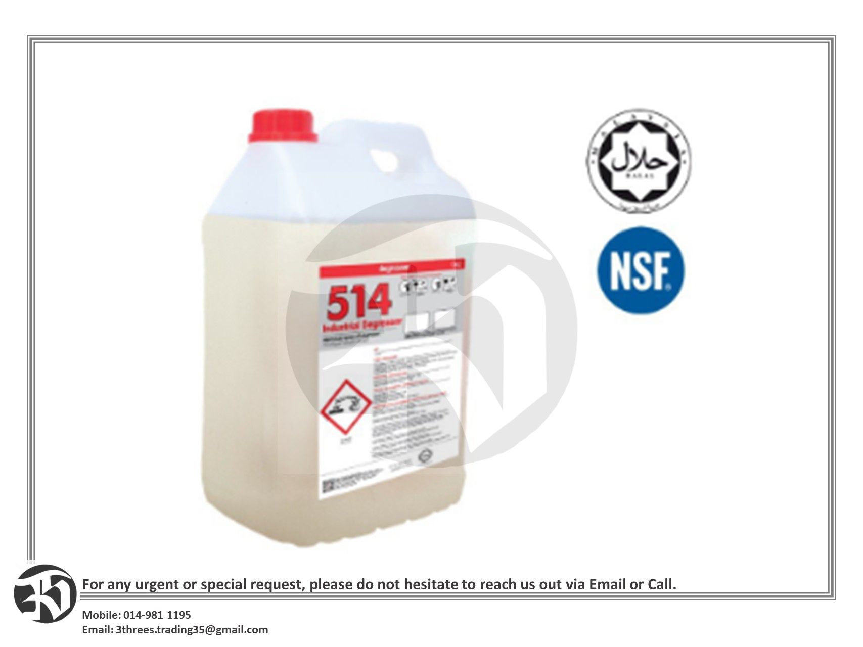 Heavy Duty Degreaser, Industrial Degreaser (2 X 10L)