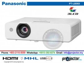 PANASONIC PT-LB353 XGA 3300 LUMENS PROJECTOR