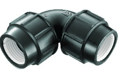 *HDPE Poly Fittings Equal Elbow 25mm x 25mm
