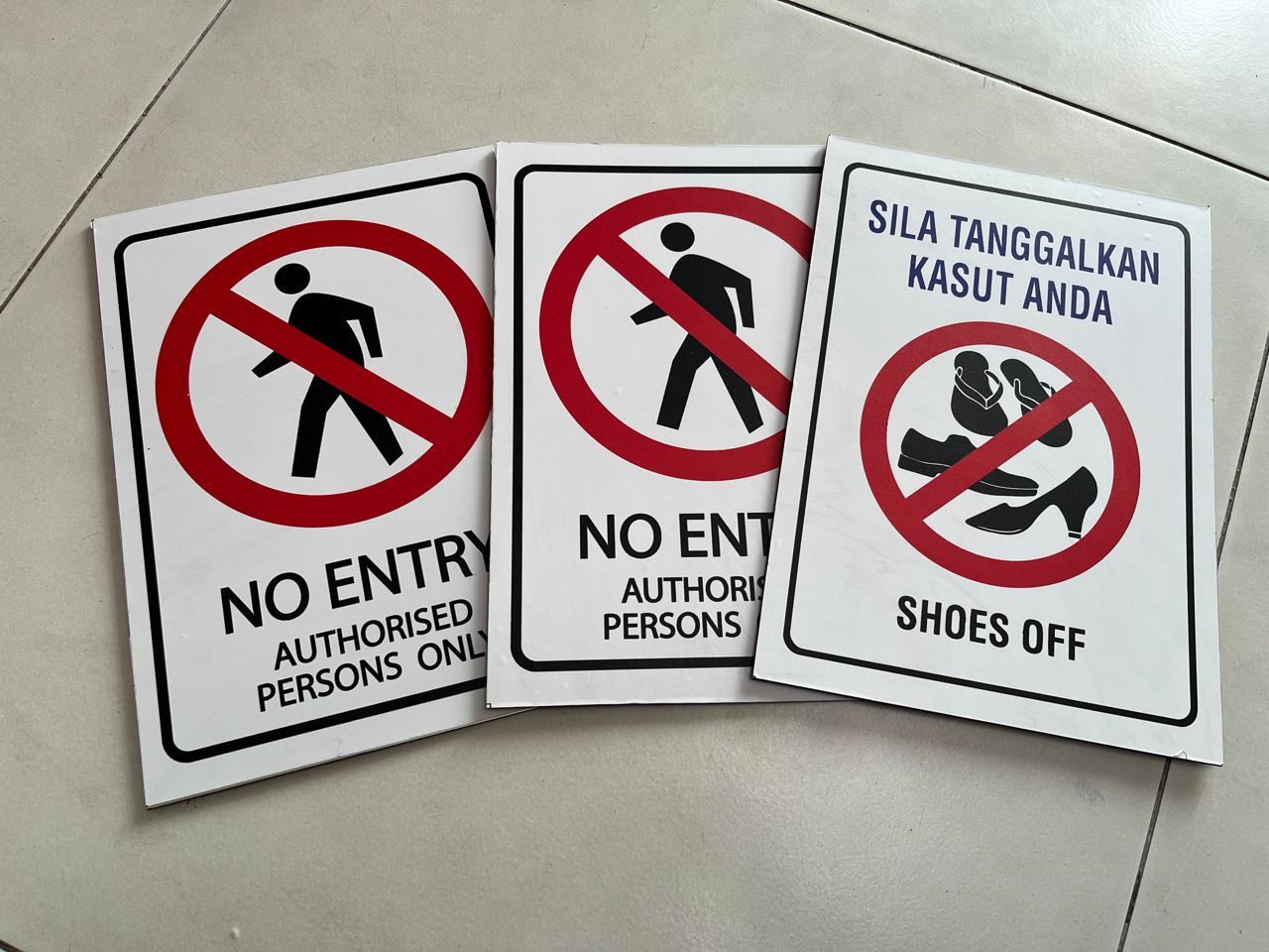 SIGNAGE A4 (ACP)