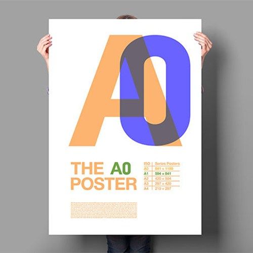 QS AO POSTERS PRINTING 841mm x 1189 mm