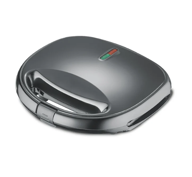Sandwich Toaster, Non-Stick Coating Inner, Colour: Matte Black