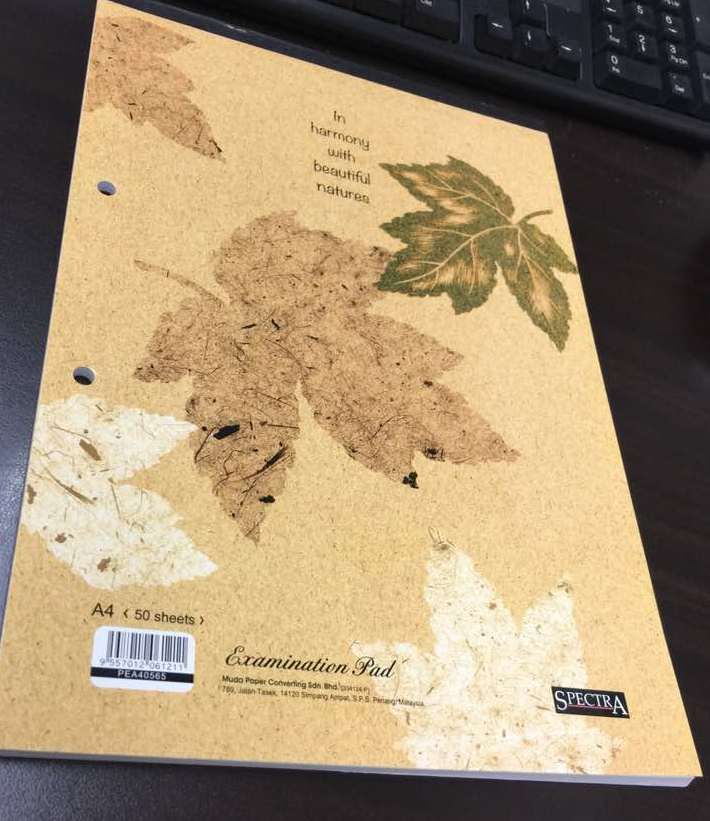 Spectra Exam Pad A4 (50's)