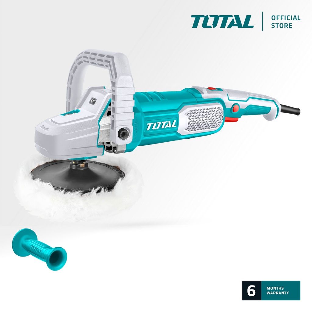 TOTAL TP11418026 ANGLE POLISHER (ALUMINIUM GEAR BOX WITH VARIABLE SPEED CONTROLLER.)