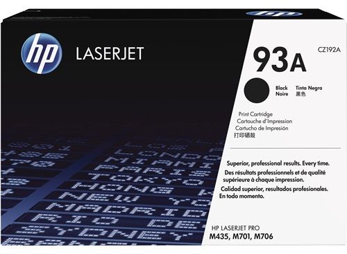 HP Black laser Toner Hp 93a