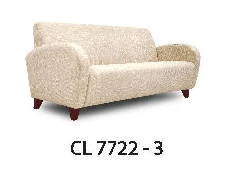 Triple Seater Sofa ( Half Leather)