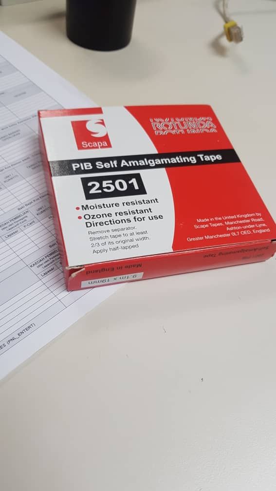Scapa Pib Self Amalgamating Tape 19mn