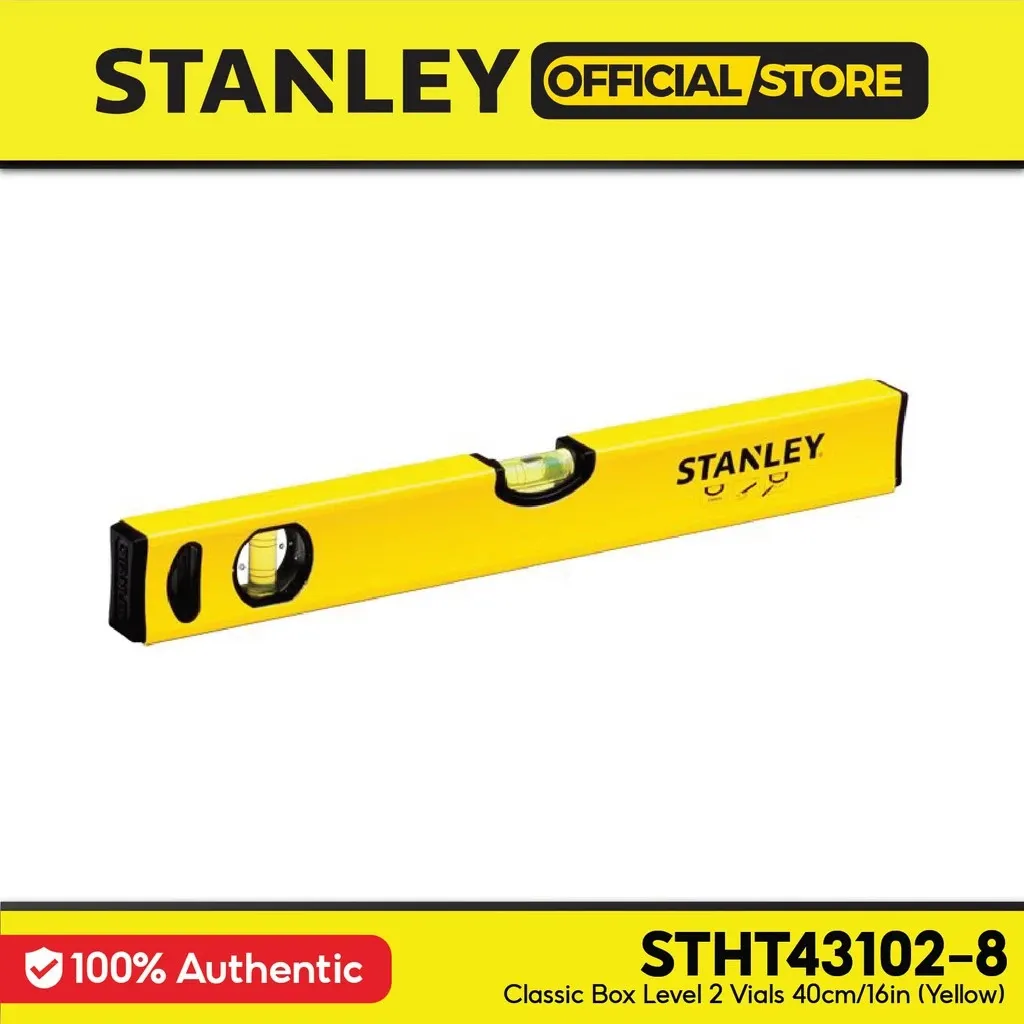 Stanley LEVEL 40CM/16",2V,CLASSIC BOX