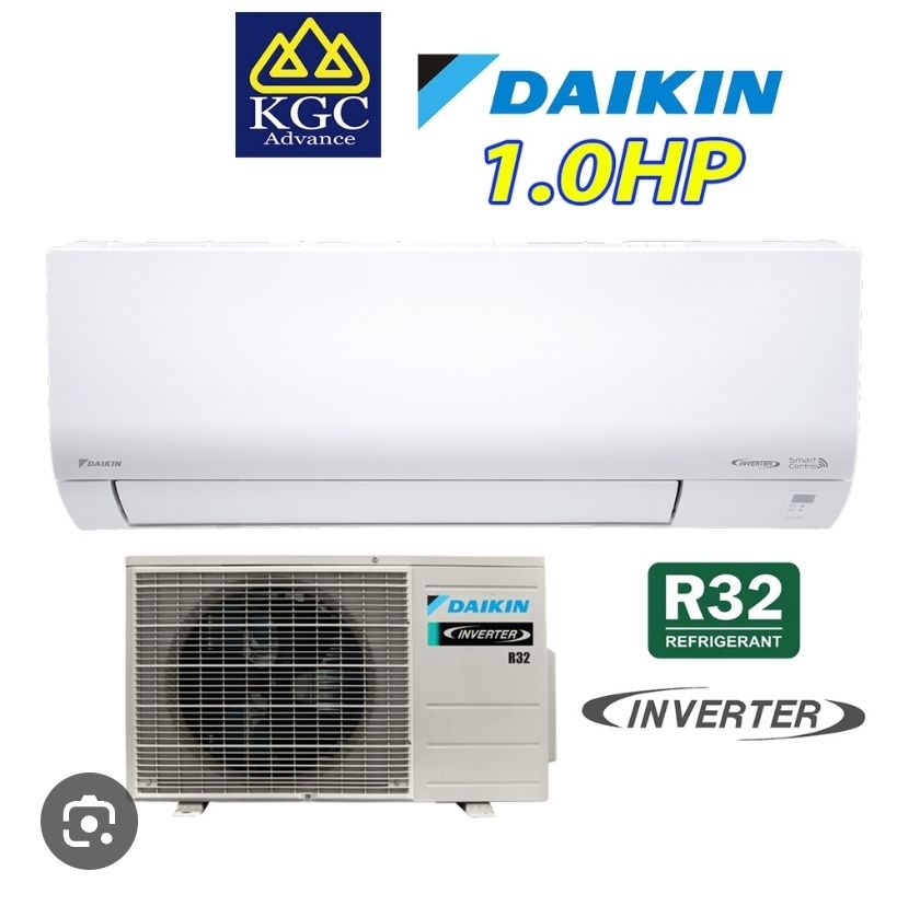Daikin Aircond Daikin 1.0 hp Inverter With Basic Installation