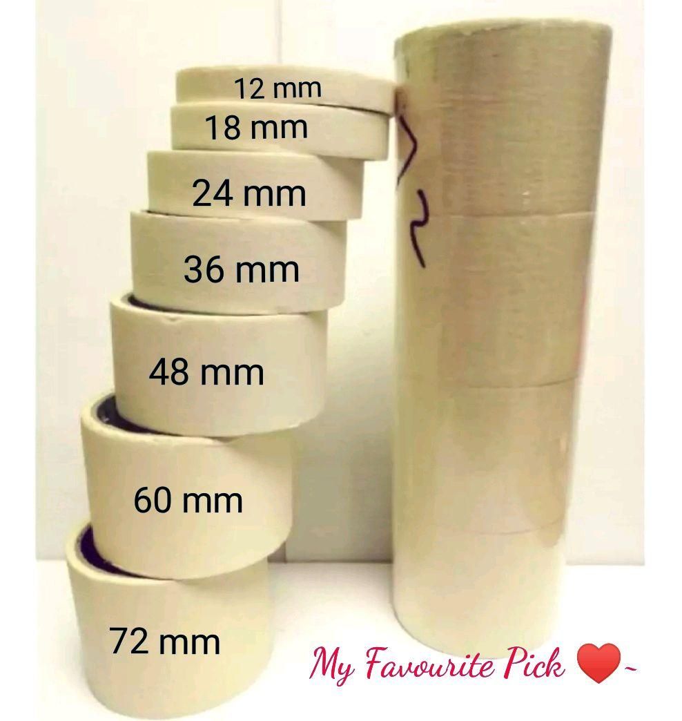 MASKING TAPE 36MM (8ROLL/PAC)