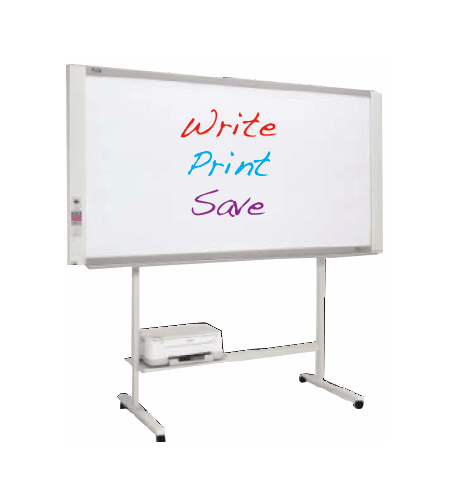Double Sided Magnetic Whiteboard With Stand 4′ x 8′