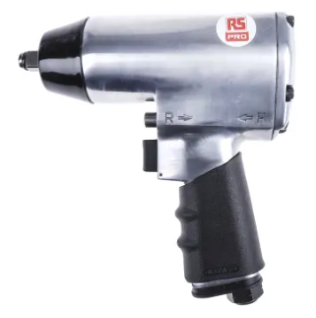 RS PRO APT205 1/2 in Air Impact Wrench, 7500rpm, 540Nm Pneumatic Impact Wrench 1/2" Extended Anvil-Mechanical