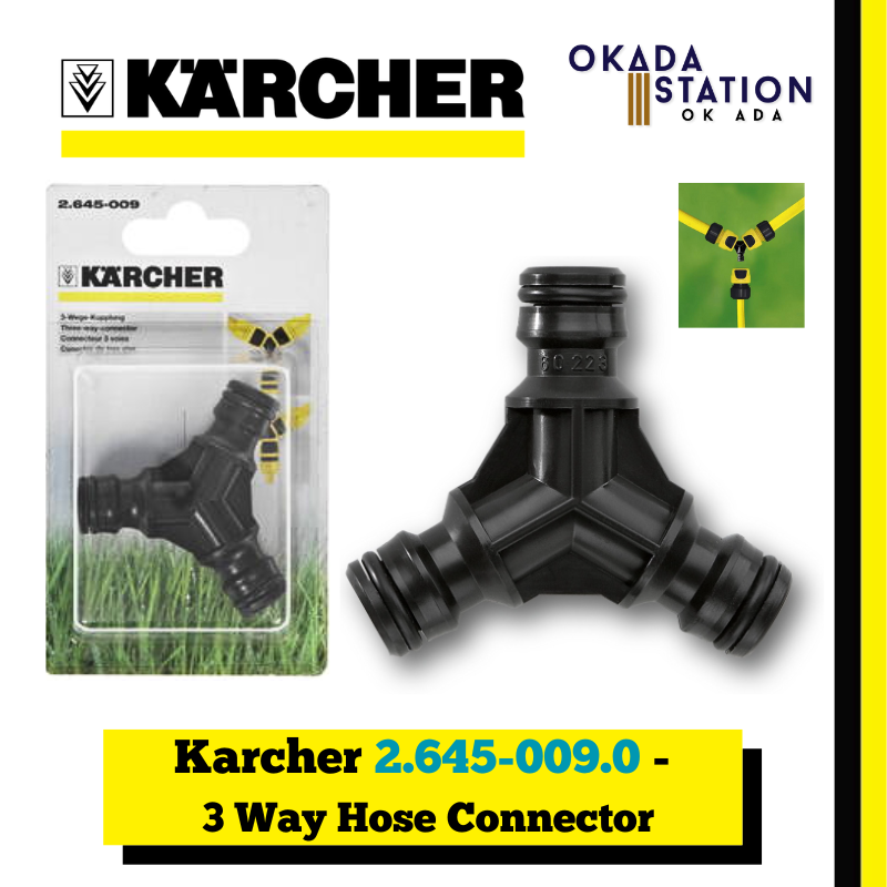 Karcher 2.645-009.0 - 3-Way Connector / Hose Connector / 3 way Hose Connector / Connector