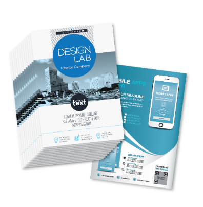 Brochure A4 Double sided Offset (500s)