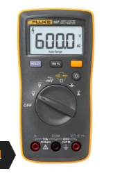 Fluke 107 Digital Multimeter/i400E Clamp Kit