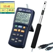 TES HOT-WIRE ANEMOMETER