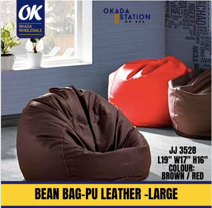 JJ3528 BEAN BAG -LARGE (3KG) / PU MATERIAL / BEAN BAG / JJ3528