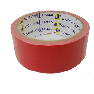 APOLLO CLOTH BINDING TAPE 48MM X 6YARD RED OR BLACK_10ROLLS PACK