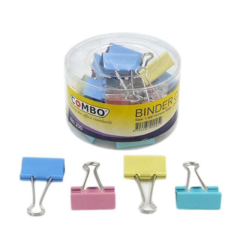 BINDER CLIP BERWARNA 25MM