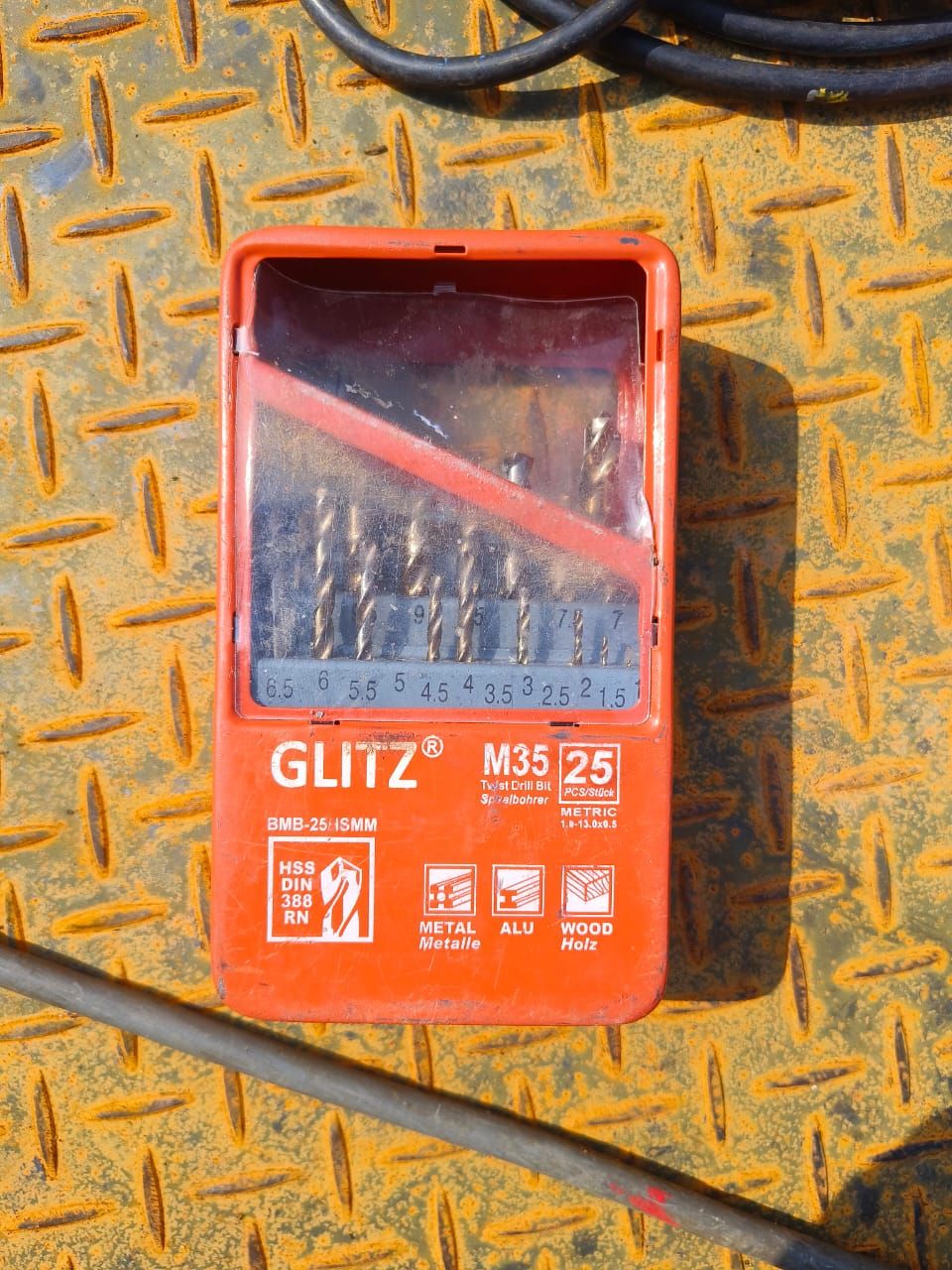 GLITZ M35 COBALT DRILL BITS SET / STAINLESS STEEL / HEAT RESISTANCE DRILL BIT-25pcs