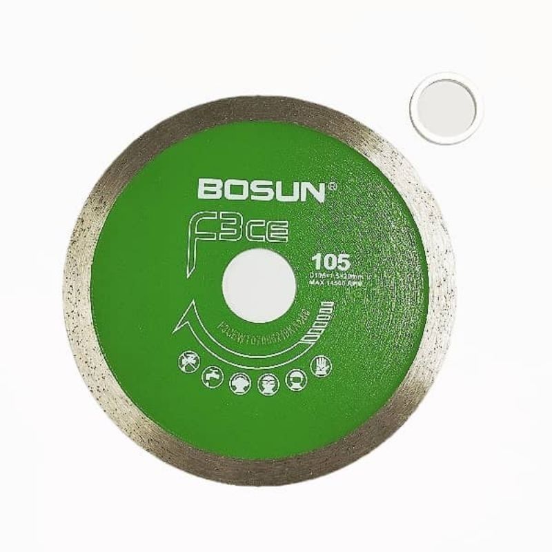 BOSUN DIAMOND WHEEL 4" F3CE