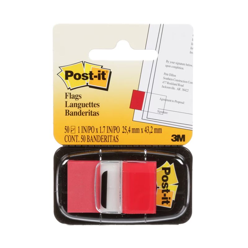 Others *3M POST-IT FLAG TAPE RED