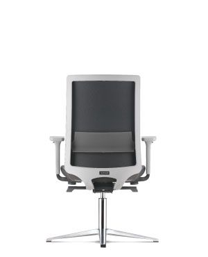 NEXUS SURFACE CONFERENCE / VISITOR CHAIR WITH ARM - SF8413F-19D91(GREY ARM REST)