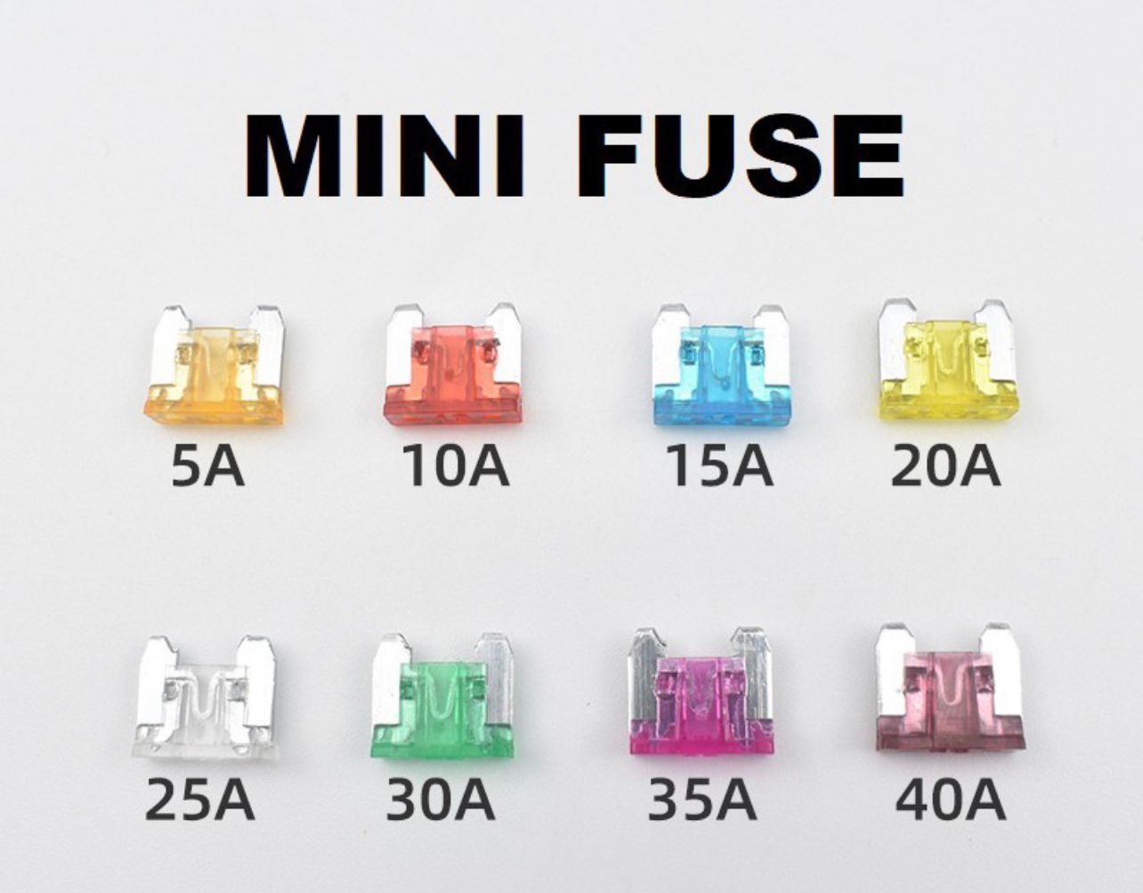 NA Mini Blade Fuse (10pc）
