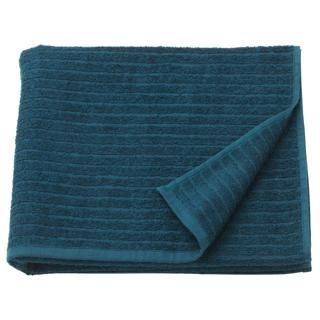 Bath towel Blue