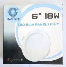 IWACHI Super Slim LED Round Panel Downlight [6" 18W] (Day Light )