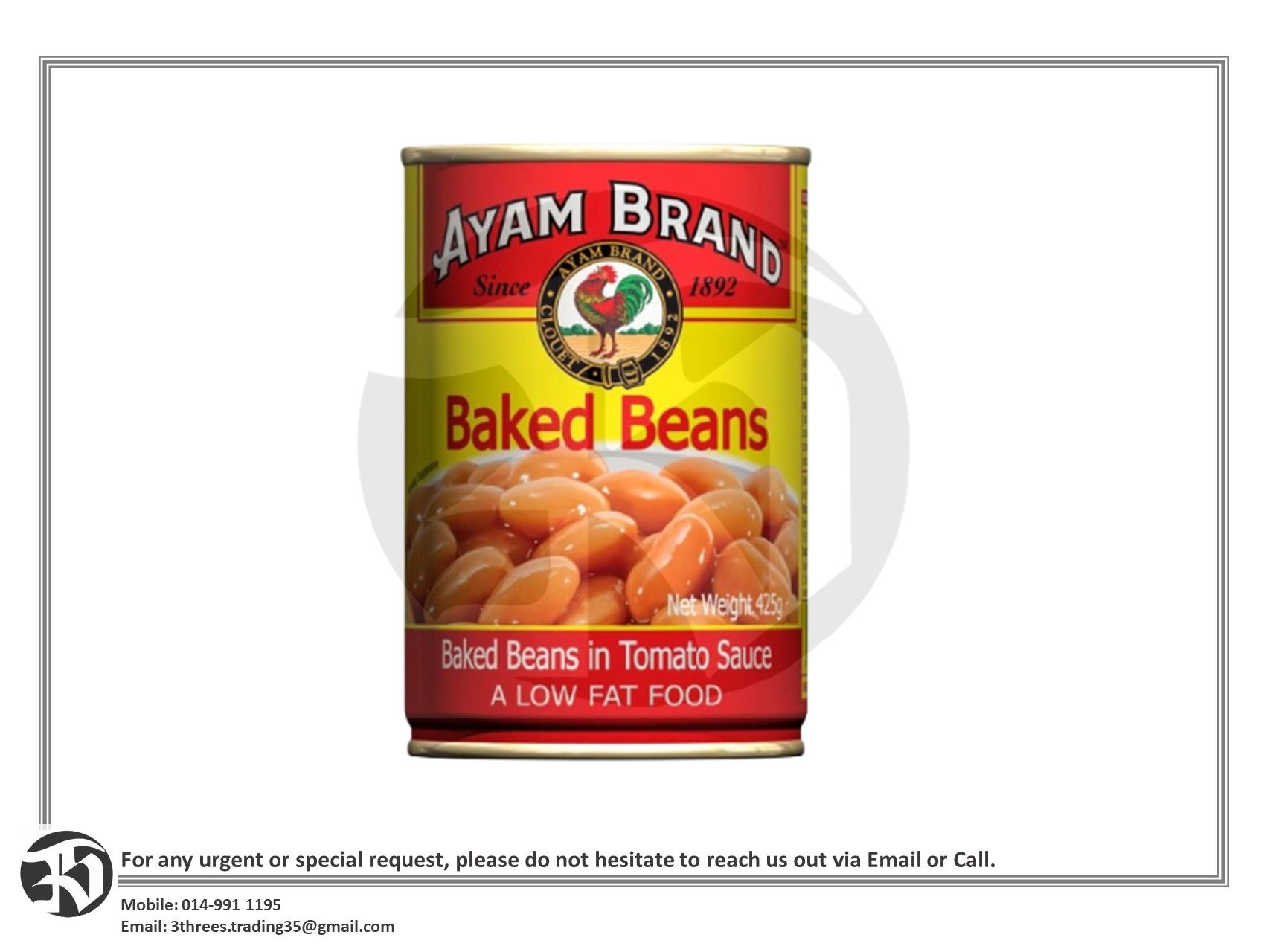 AYAM BRAND Baked Beans 425g
