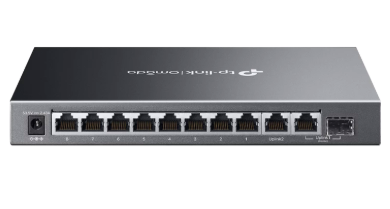 TP-Link / Omada ES210GMP 10-Port Gigabit Easy Managed Switch with 8 PoE+