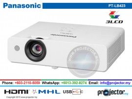 PANASONIC PT-LB423 XGA 4100 LUMENS PROJECTOR
