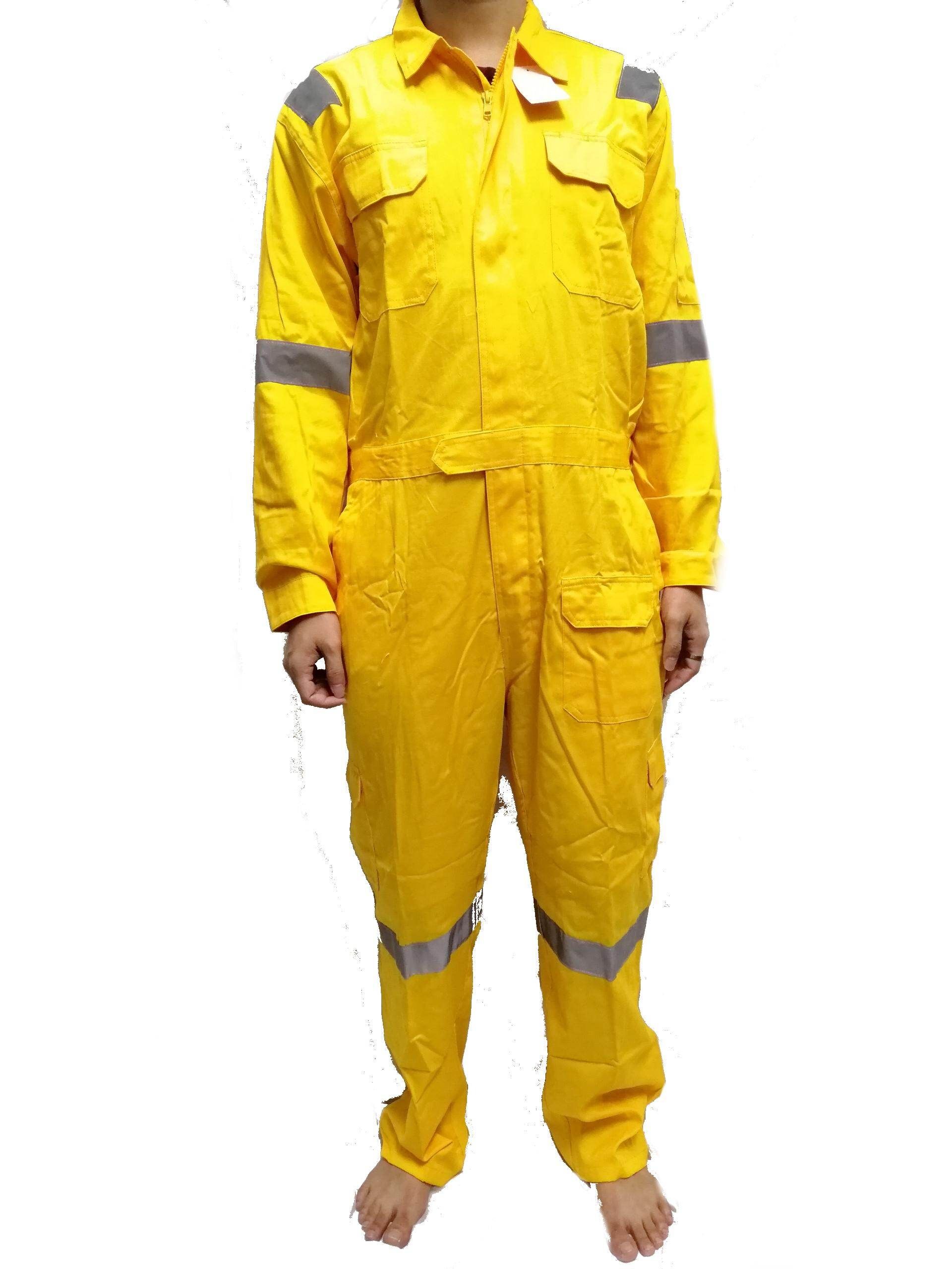 Flemings Daletec Dalamid 5 Flame Retardant Jacket Size XL Yellow DOSH-SIRIM