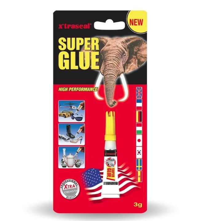 X'TRASEAL SINGLE PACK SUPER GLUE 3G