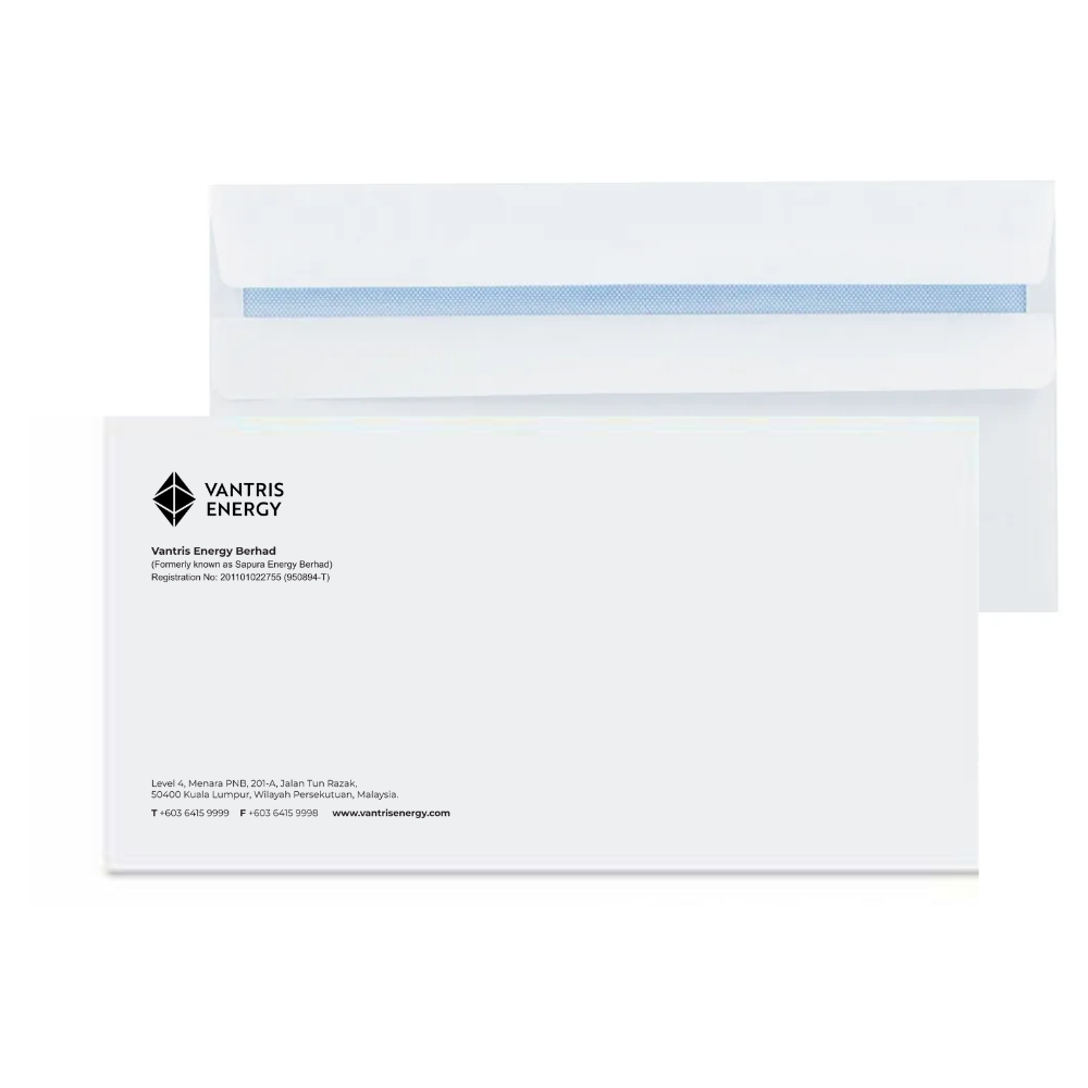 DL Pocket Envelopes Custom Printing (500Pcs/Pack)