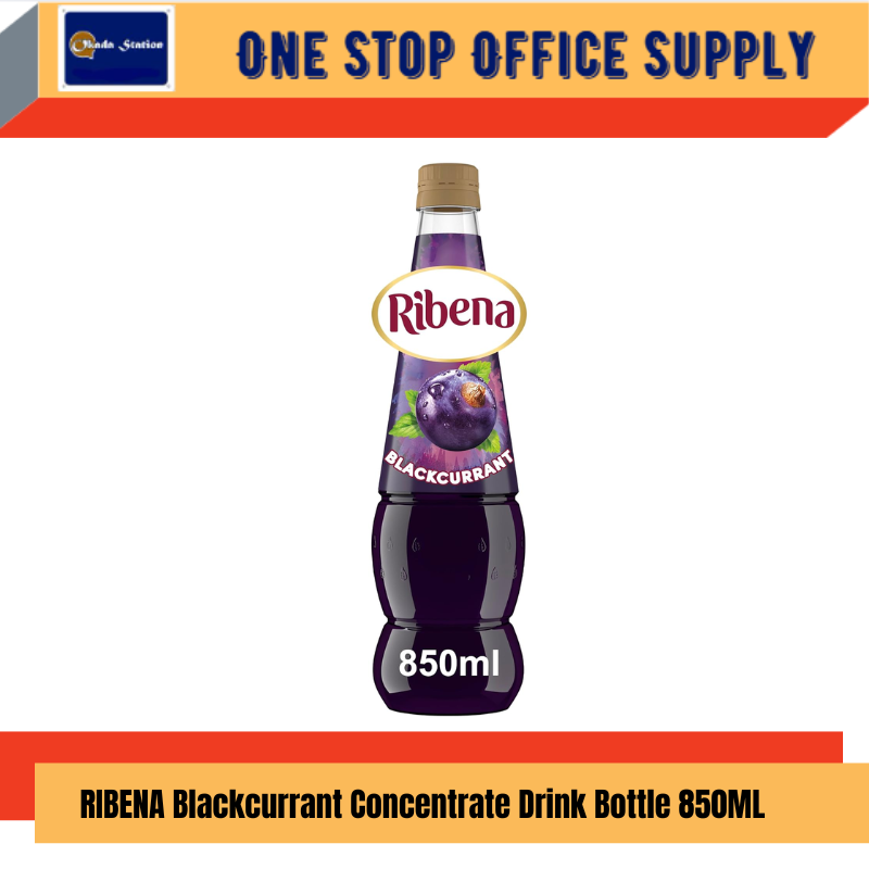 Ribena Blackcurrant Fruit Cordial Drink 850ML