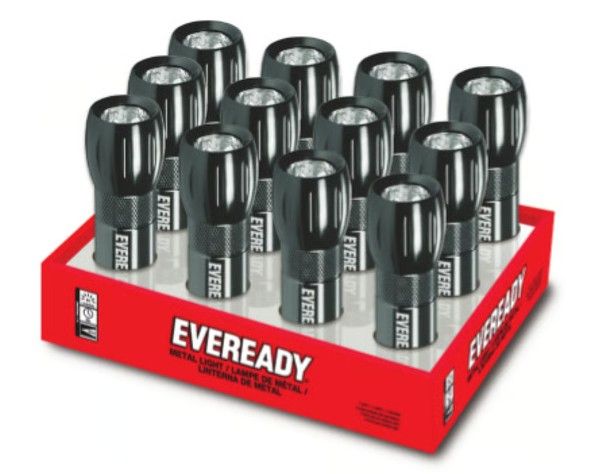 EVEREADY COMPACT METAL LIGHT (TRAY)