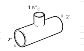 SS Sch10 Elbow 1 ½” seamless