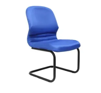 Visitor chair with no armrest