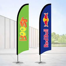 Wind Flag 3.4m 2 Sided Printing