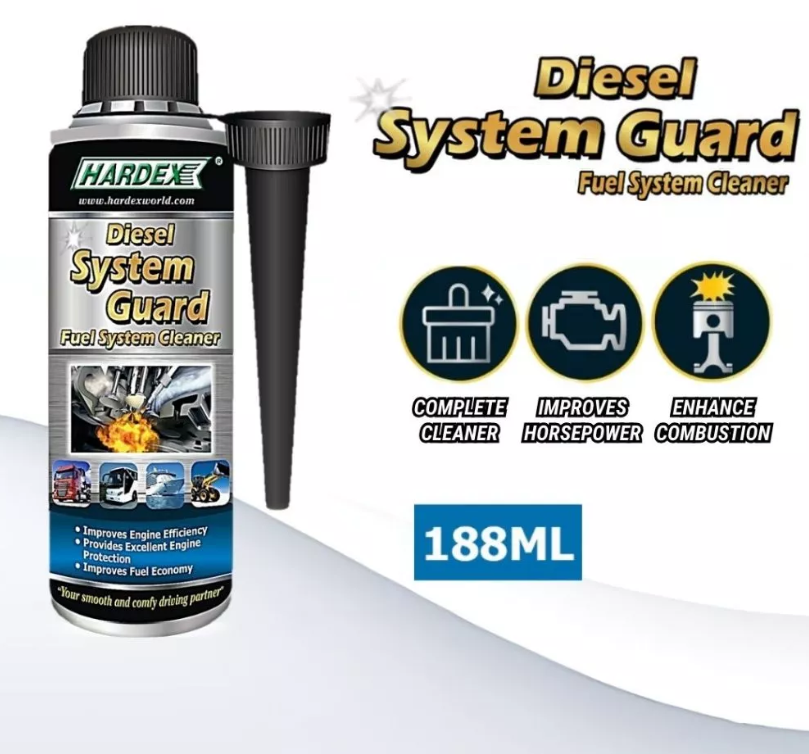 HARDEX DIESEL SYSTEM GUARD FUEL SYSTEM CLEANER (188ML) HDT-3