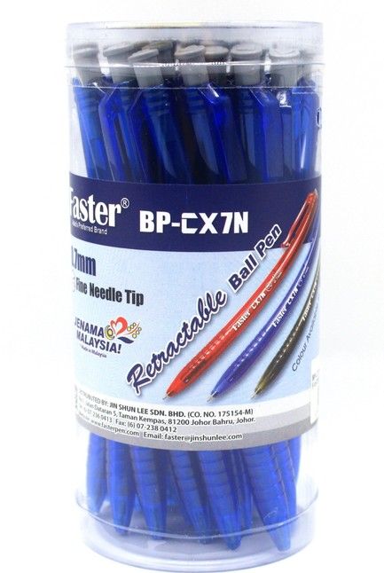 FASTER BALL PEN CX7N-BLUE