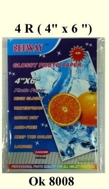 Okada 4R Glossy Photo Paper 20 Sheets /Okada /Okada Photo Paper /Glossy Photo Paper /4R Photo Paper /Okada 4R Glossy Photo Paper