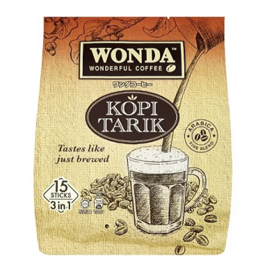 WONDA 3 in 1 Kopi Tarik (25g x 15s)